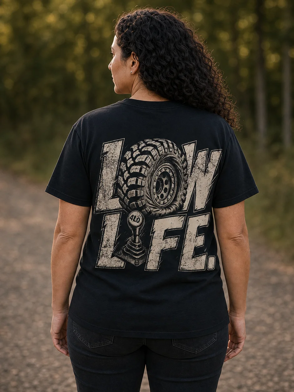 Low Life 4LO Back-Print Graphic Tee product image (4)