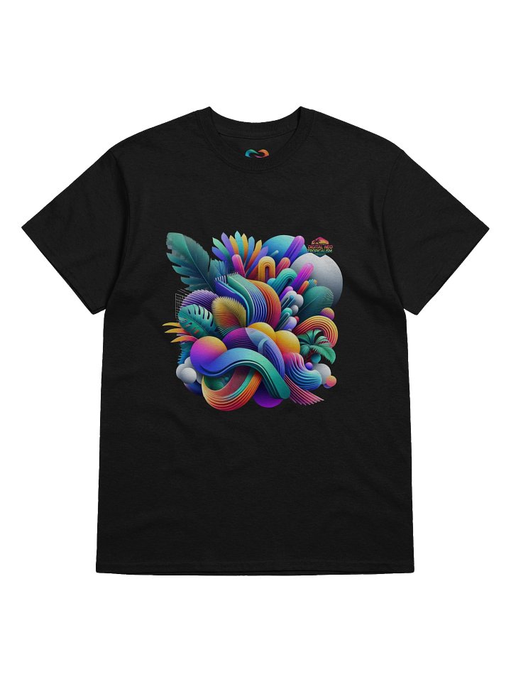 LIMITED EDITION - CNX Core Chest Unisex Tee — Digital Neo Tropicalism 004 product image (1)