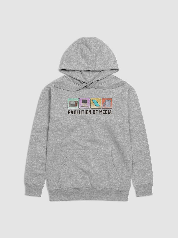 Evolution of Media - Premium Hoodie product image (1)