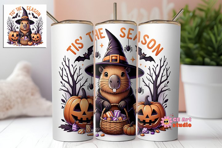 Tis' The Season Tumbler Wrap PNG product image (1)