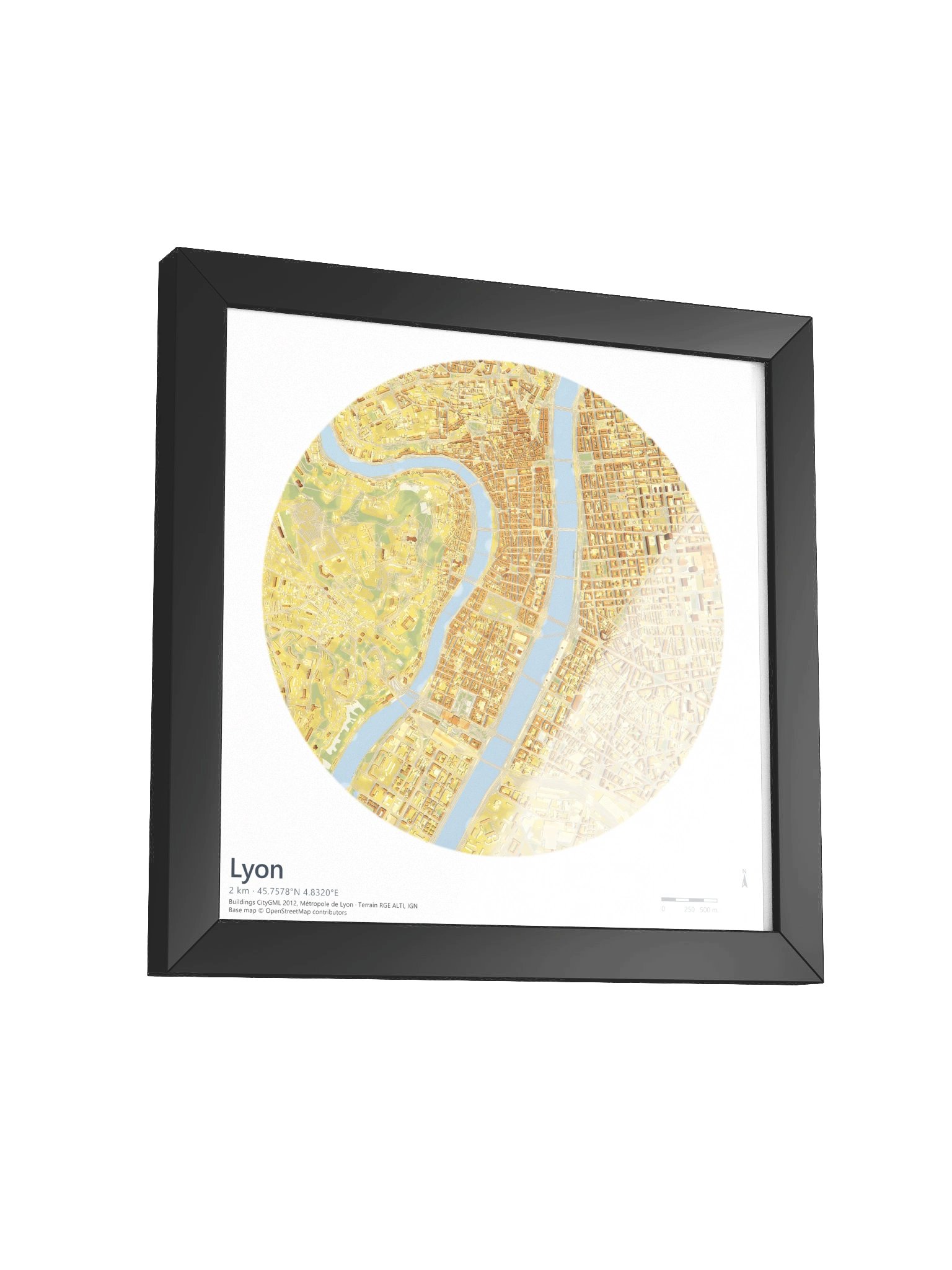 Lyon: 3D City Map product image (23)