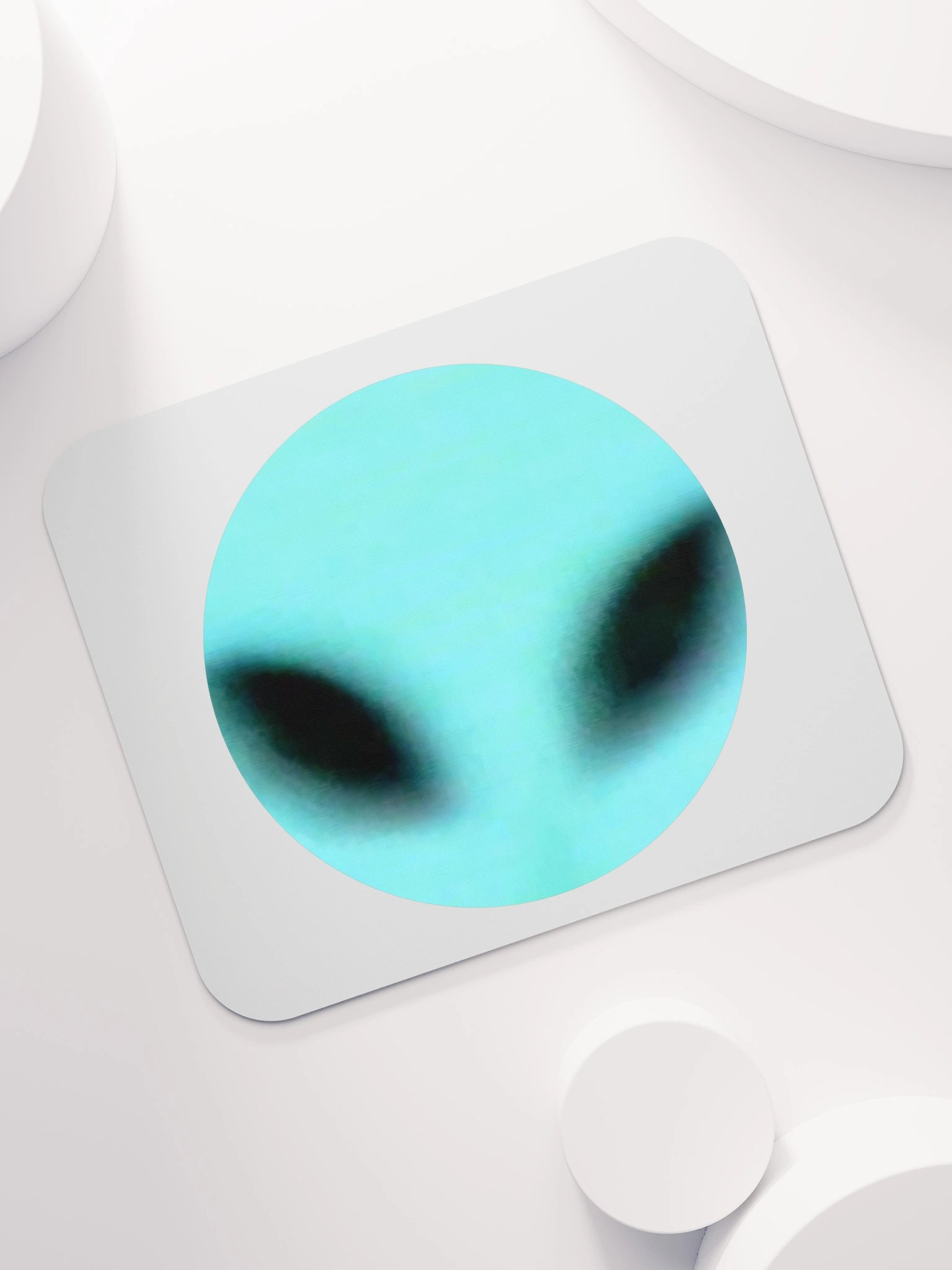 BLUE TWO MOUSE PAD - White | Scole Archive Collection #4 product image (2)