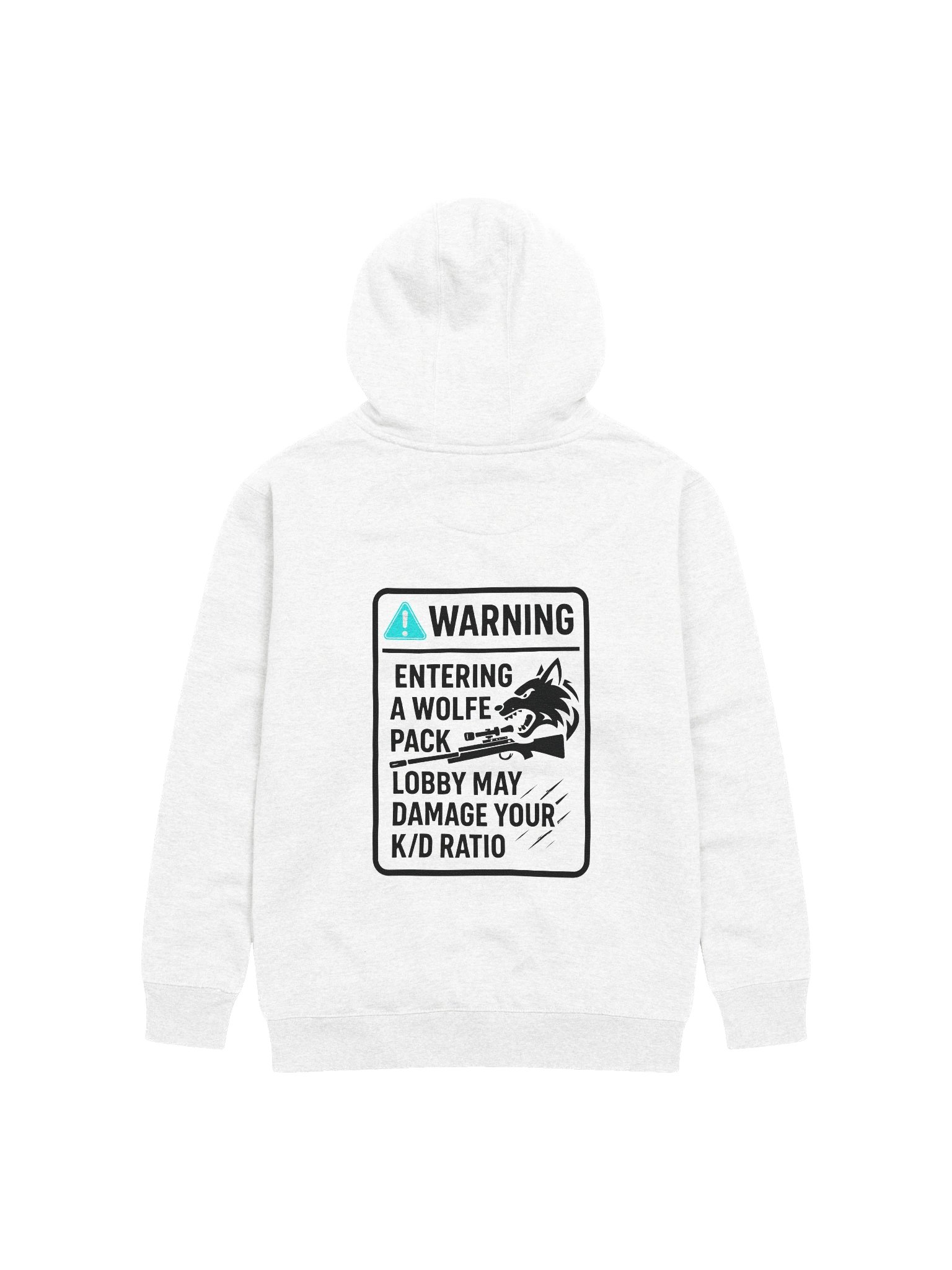 Wolfe Pack Warning Hoodie product image (2)