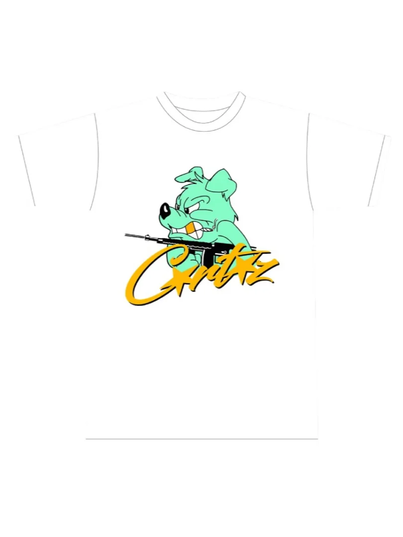 Corteiz K9 T Shirt White product image (1)