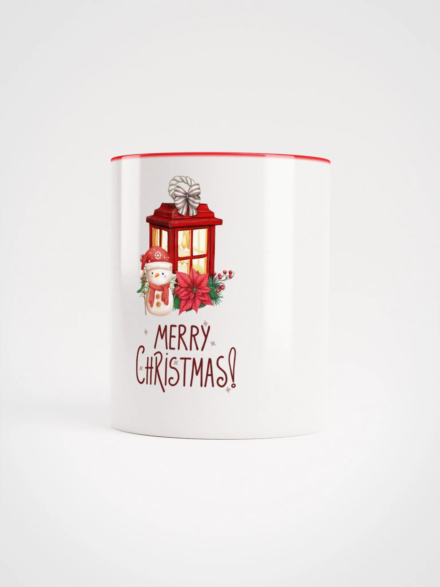 Festive Christmas Lantern Ceramic Mug product image (1)