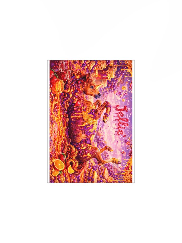 Jellie' — Foodie Unicorn Poster product image (1)