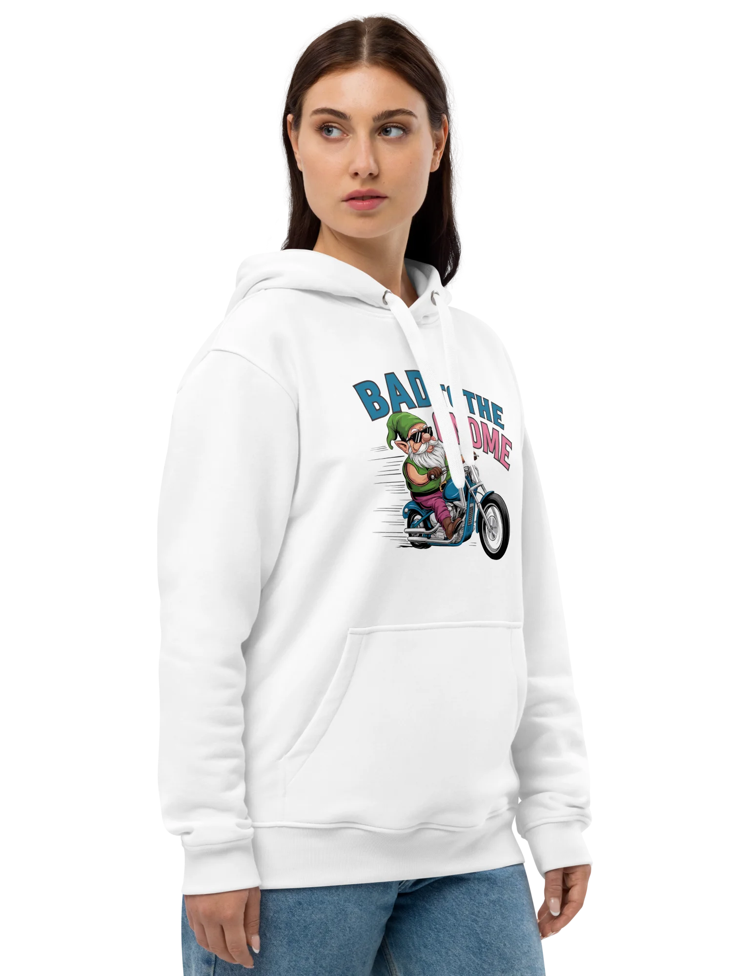 Bad to the Gnome Motorcycle Hoodie product image (5)