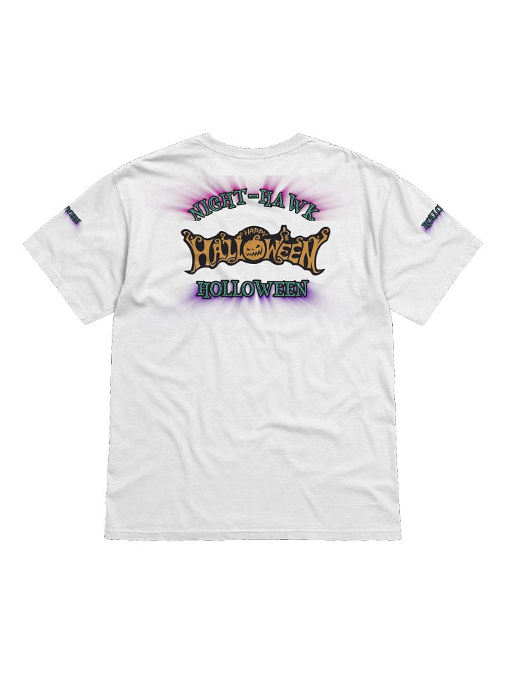 Glowing Halloween Vibes T-Shirt use product image (2)