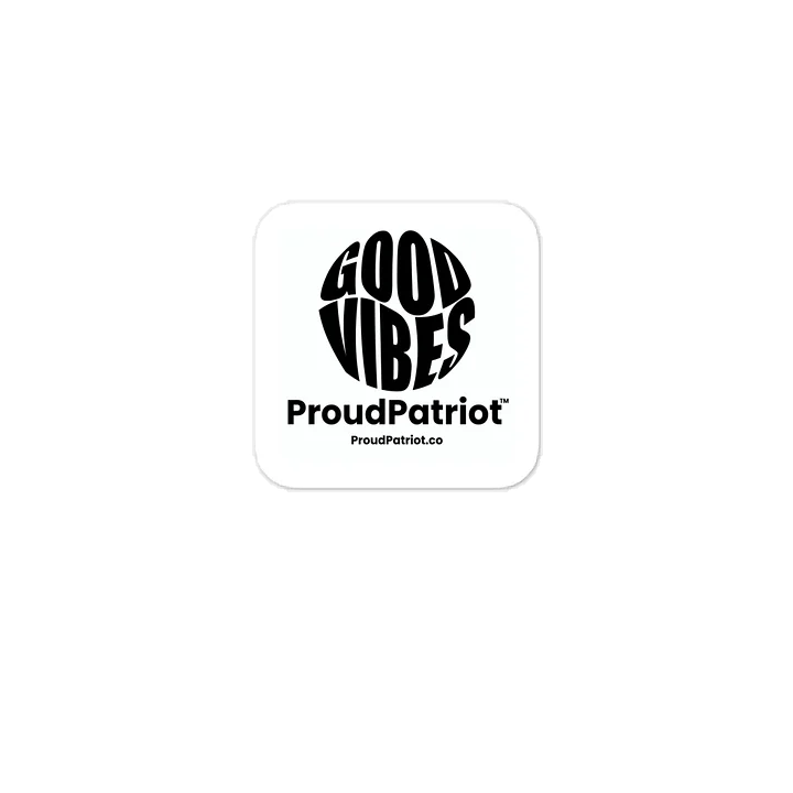 Good Vibes Vinyl Sticker product image (1)