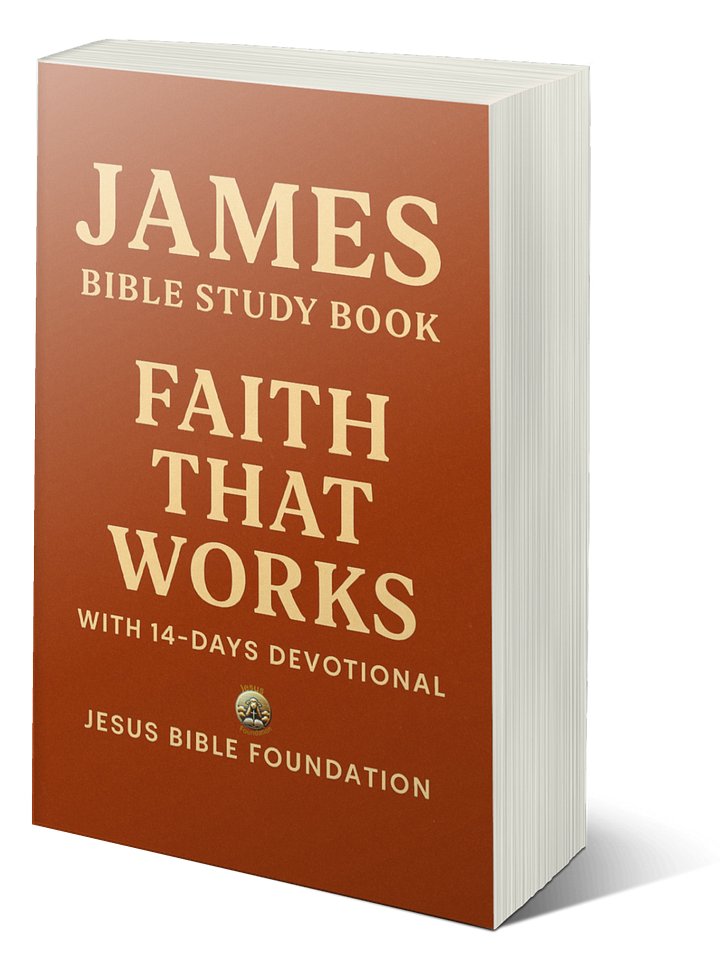James Bible Study Book: Faith That Works With 14-Days Devotional product image (1)