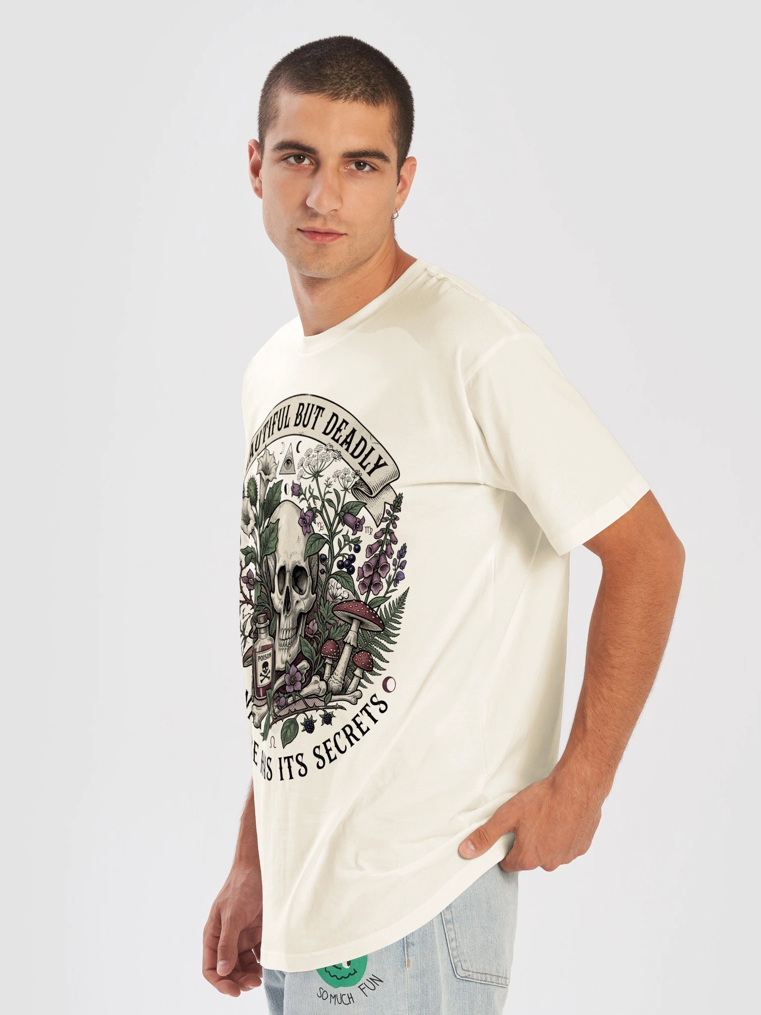 Beautiful But Deadly – PoisonBloom Vintage Gothic T-Shirt product image (31)