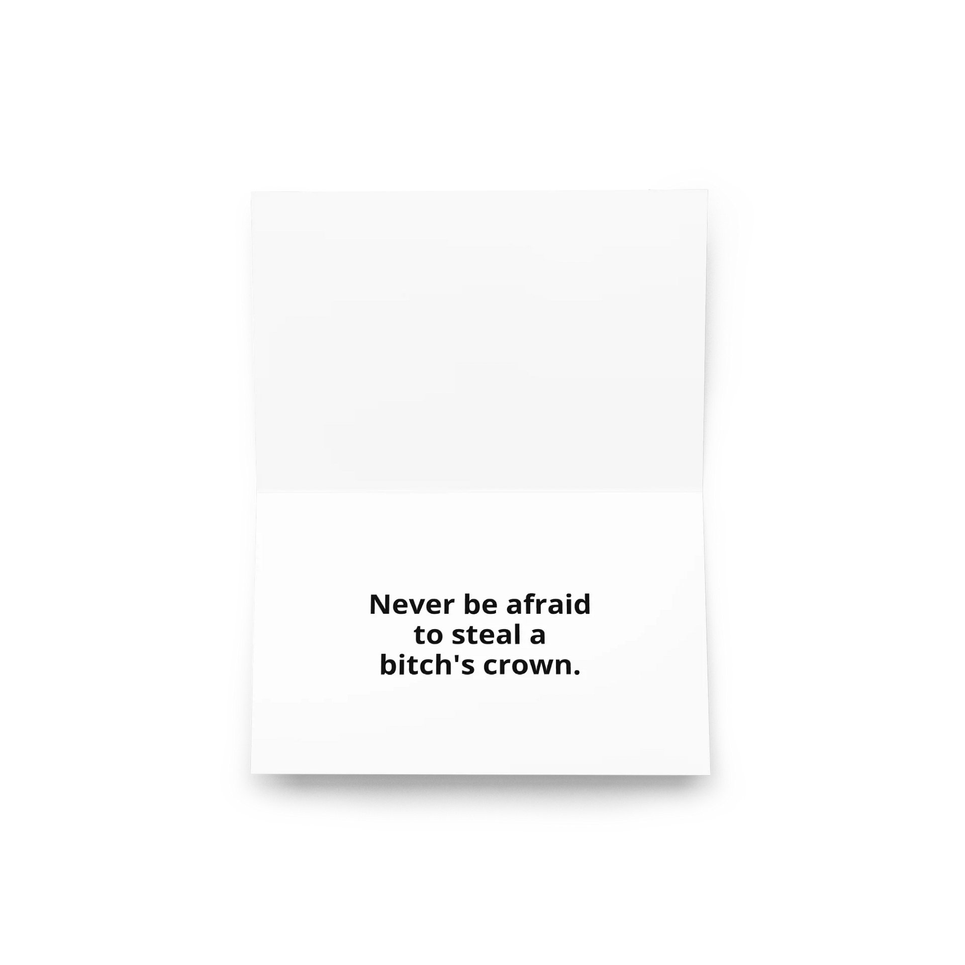 Motivational Animal Card: Crow product image (3)