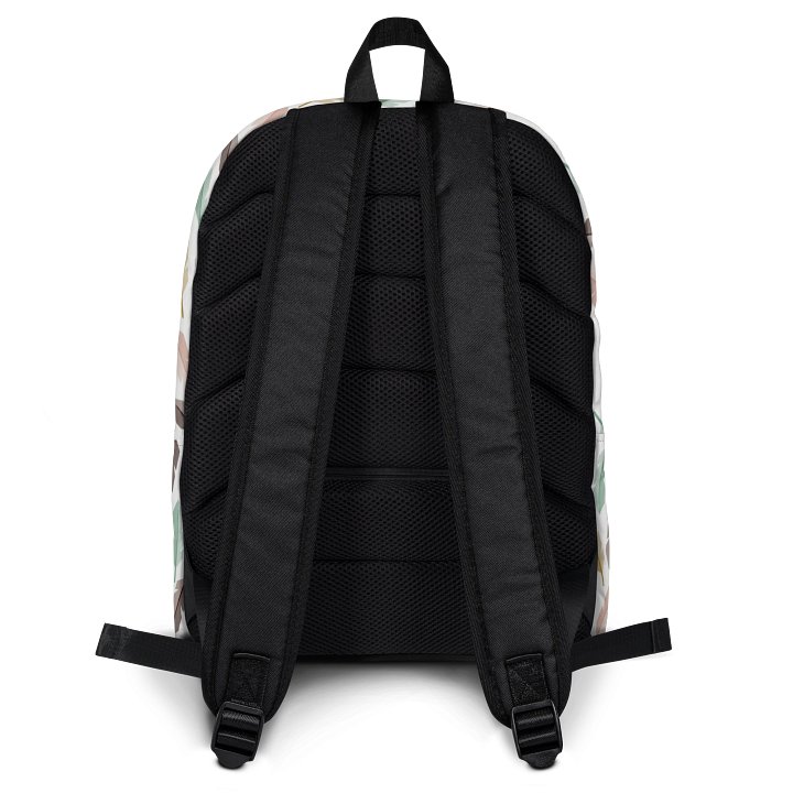 Mid-Century Modern Feathers All-Over Print Backpack product image (2)