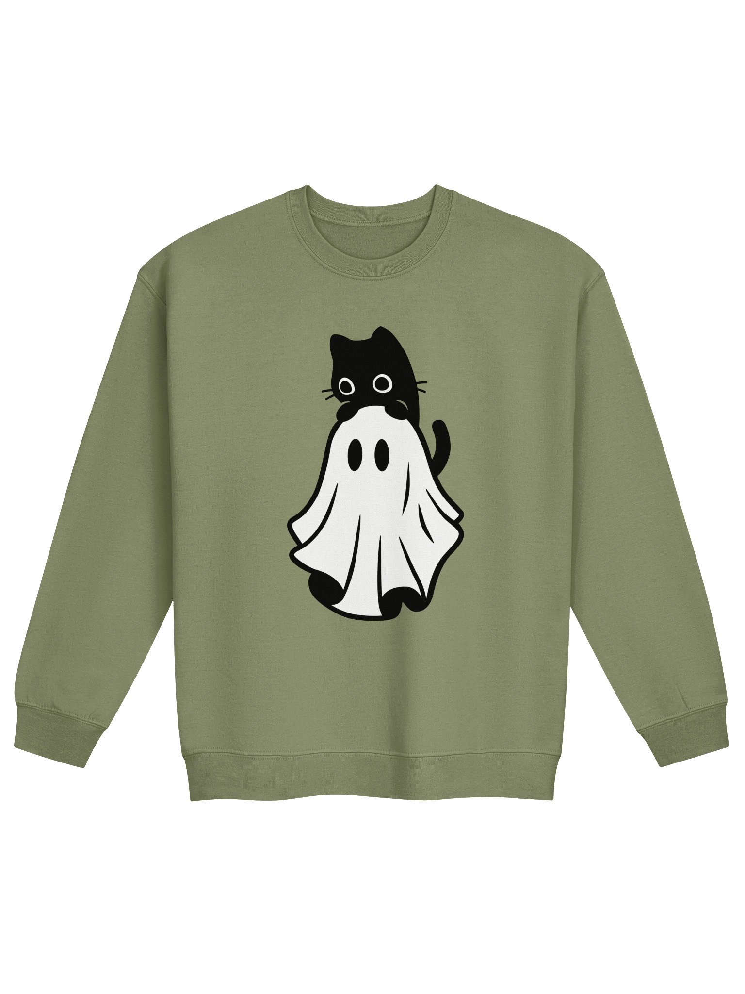 Spooky Ghost Crewneck Sweatshirt product image (21)