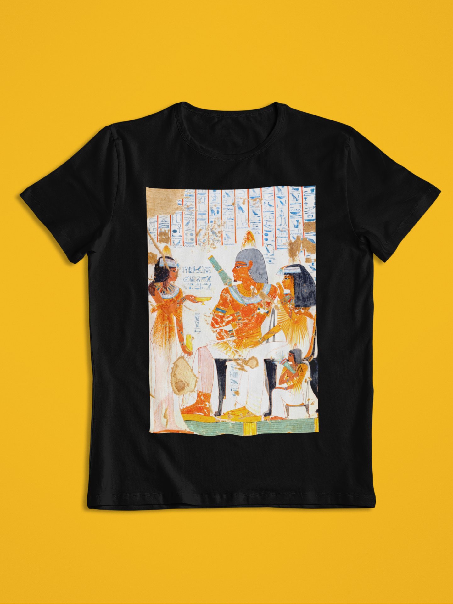 Nebamun Receiving Wine Ancient Egypt Art Unisex T-Shirt product image (1)