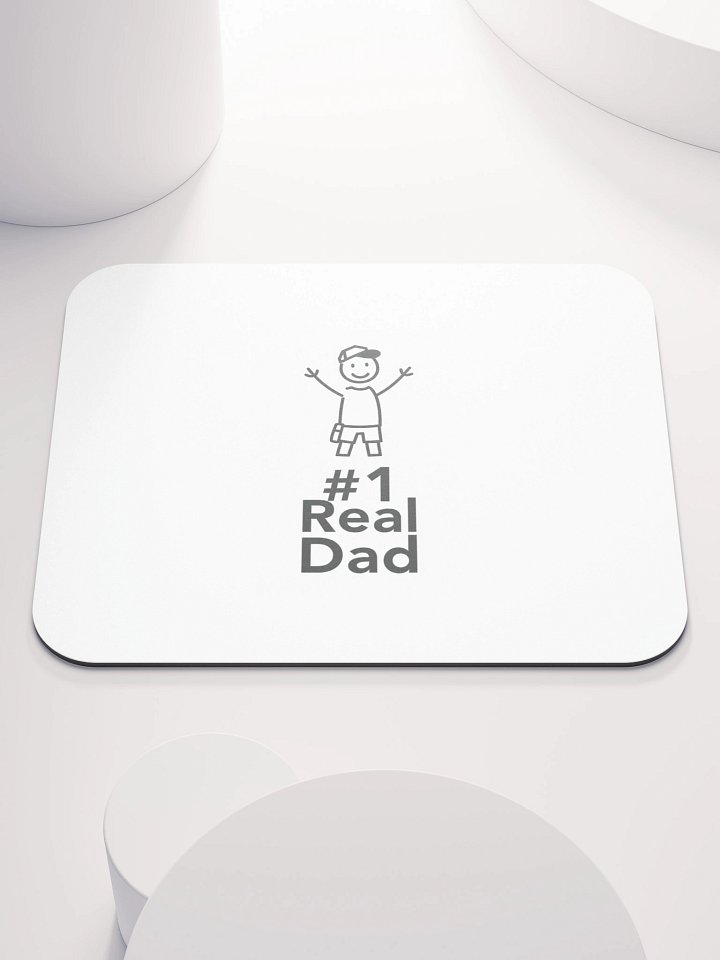 #1 Real Dad Mouse Pad product image (1)
