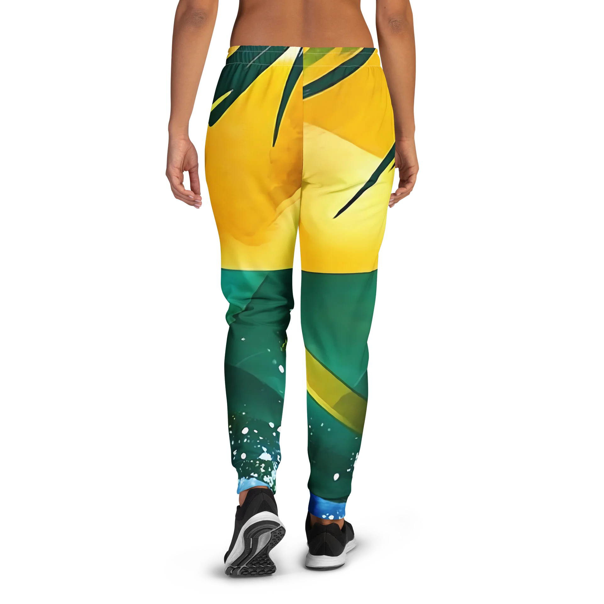Abstract Diplomat Print - Sport SVG - Caribbean Apples | Women's Joggers product image (2)