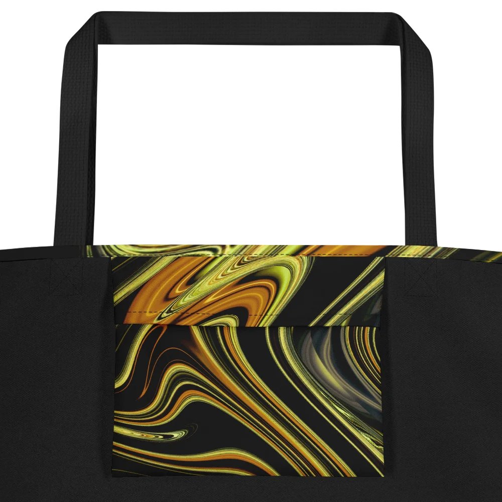 Golden Genesis Large Tote Bag with Pocket product image (2)