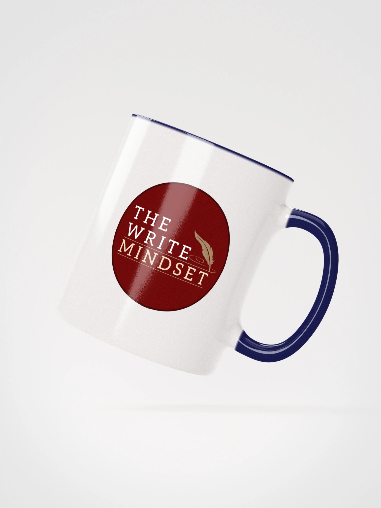 The Write Mindset Logo—Ceramic Mug with Color Inside (11 & 15oz) product image (15)