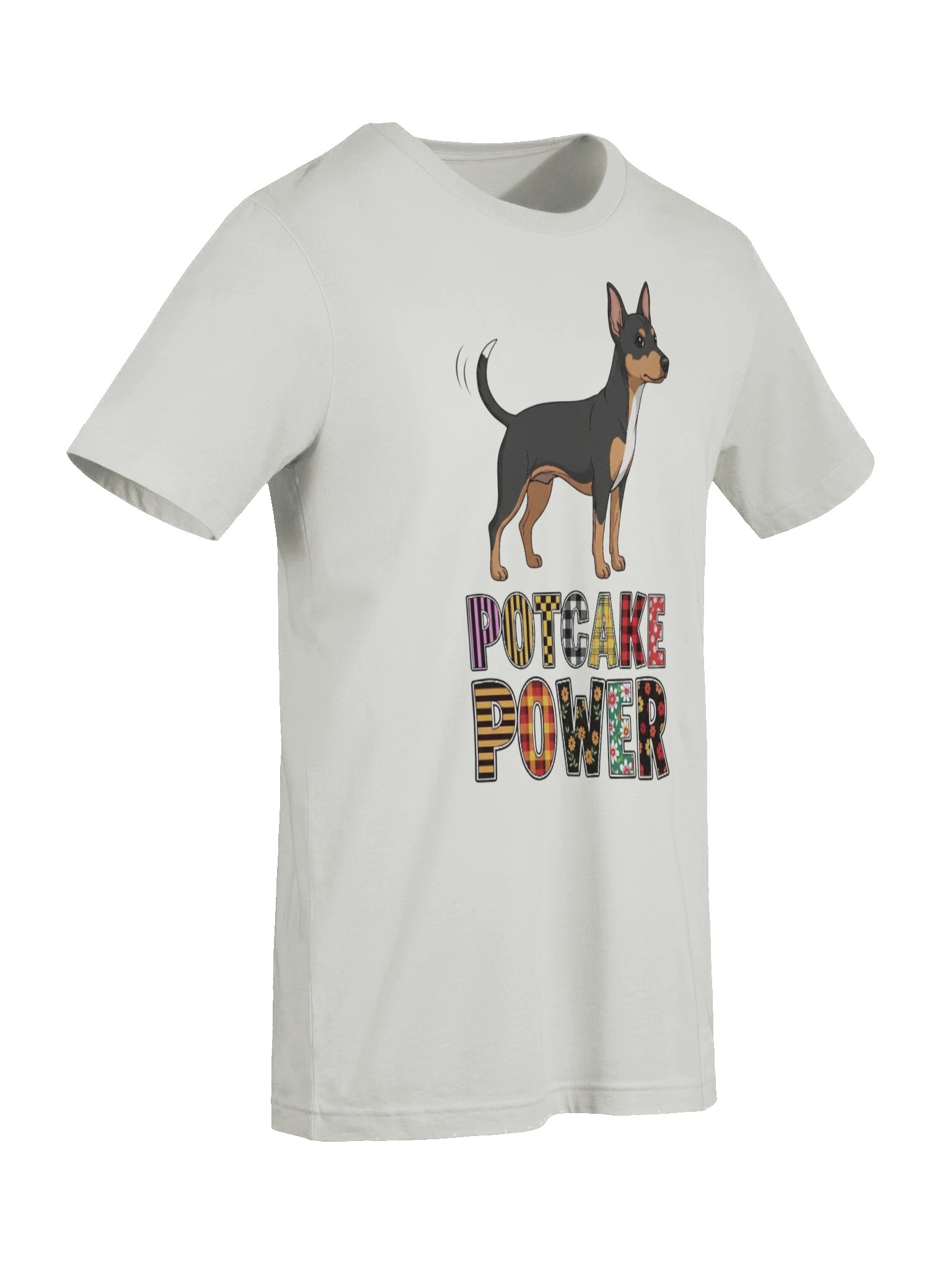 Potcake Dog Power - Caribbean Rescue Dog with Patterned Text product image (9)