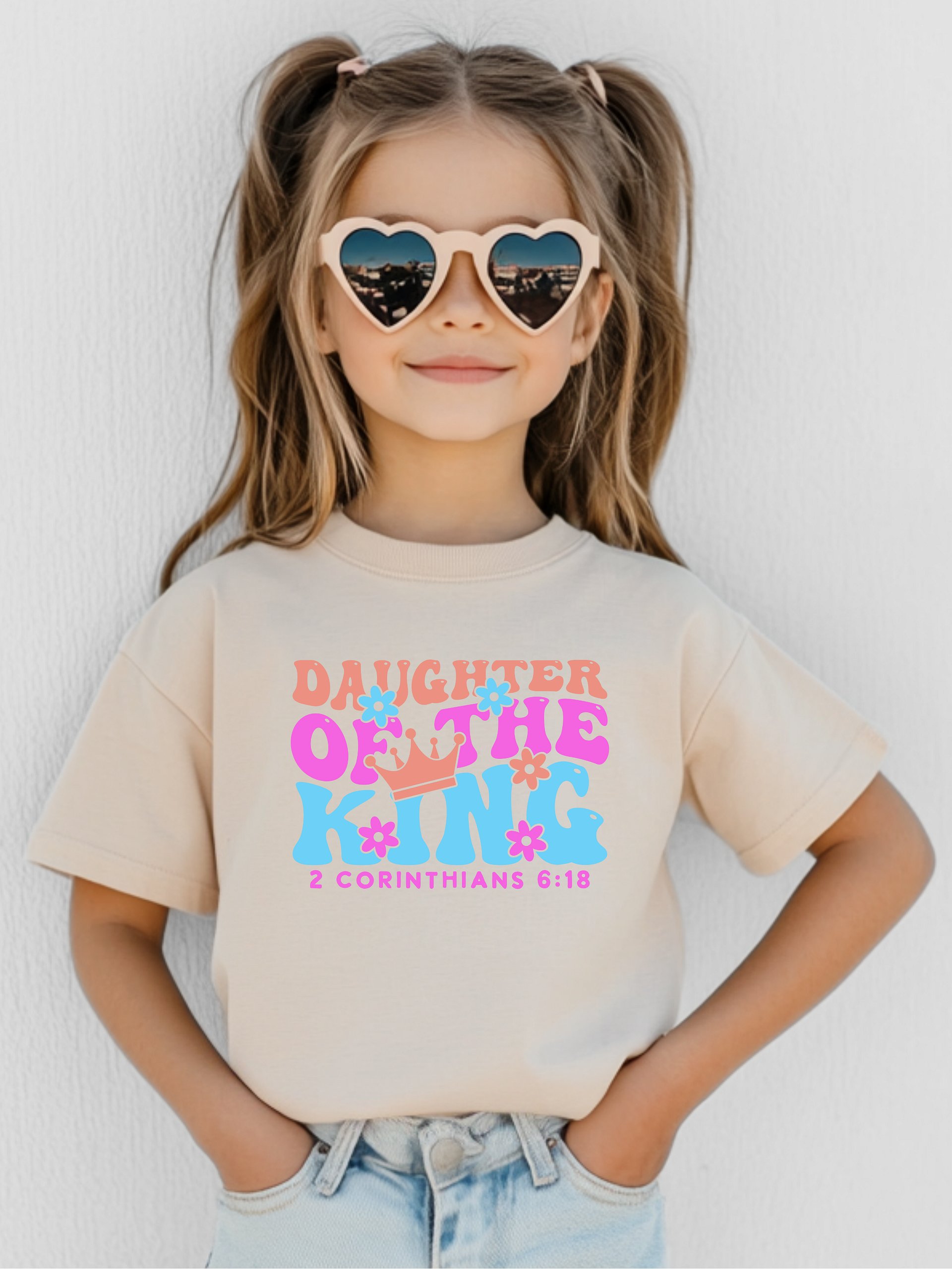 Daughter of the King Tee – 2 Corinthians 6:18 product image (1)