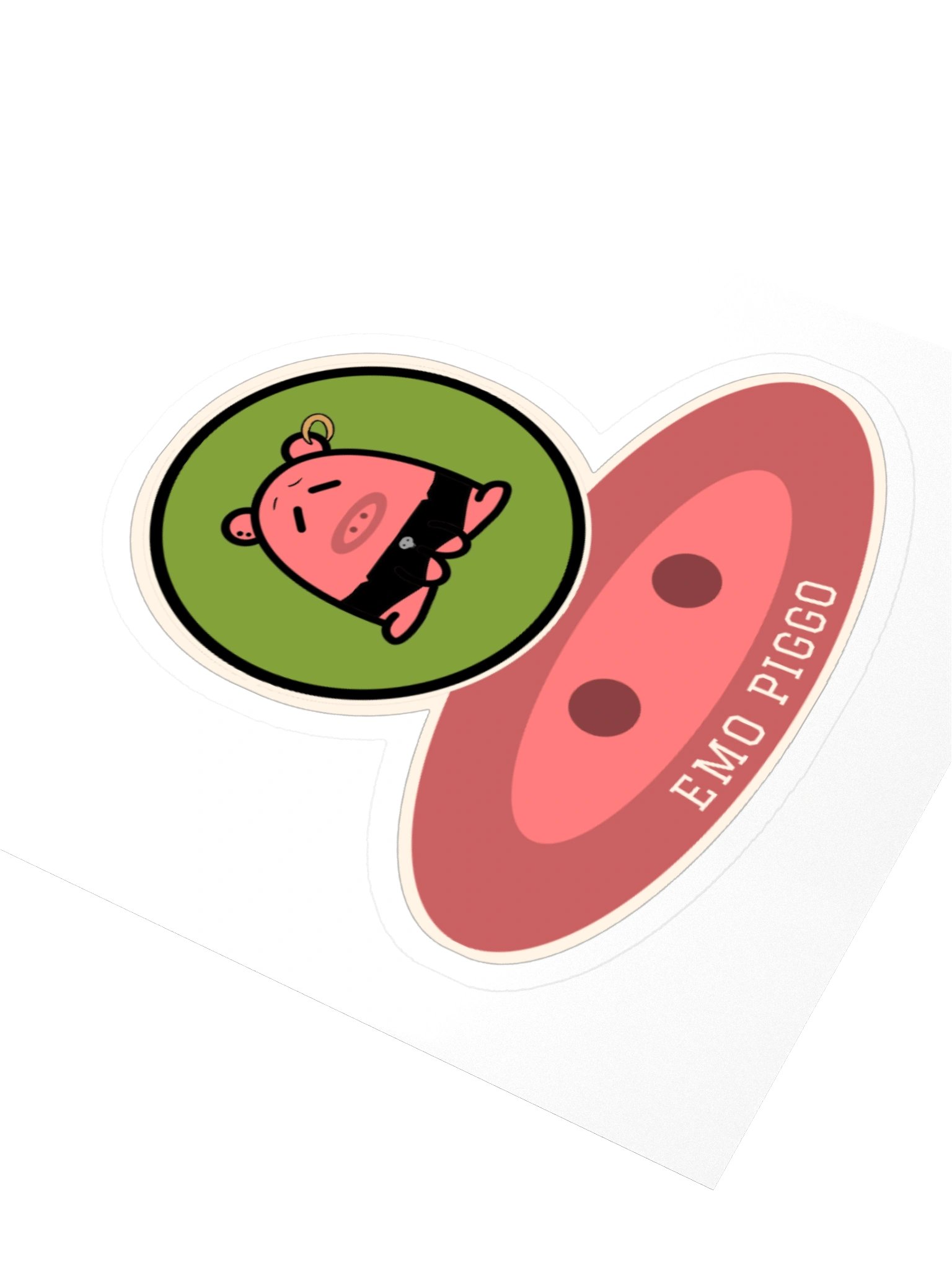 Emo Piggo Snout Sticker product image (8)