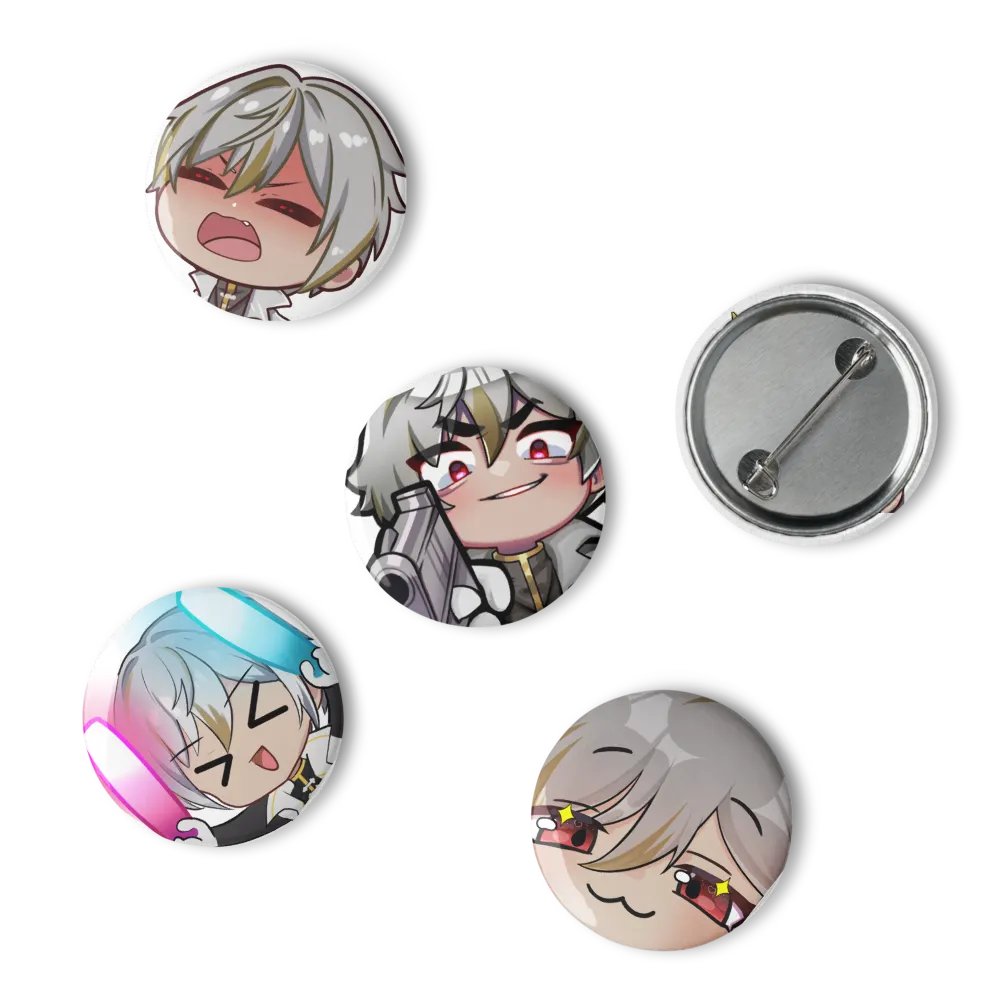 Mellow Emote Pin Set product image (2)