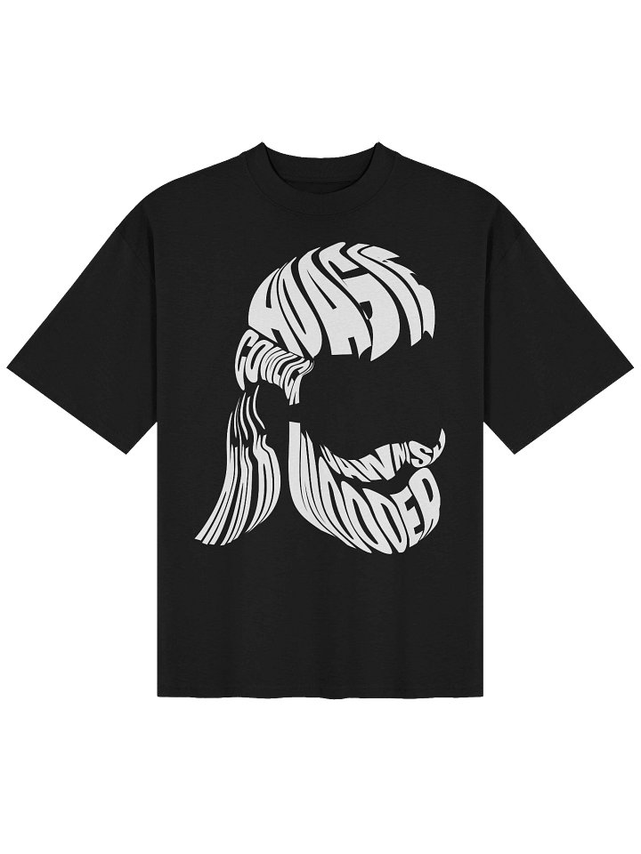 Oversized Mullet Talk (B&W) product image (1)