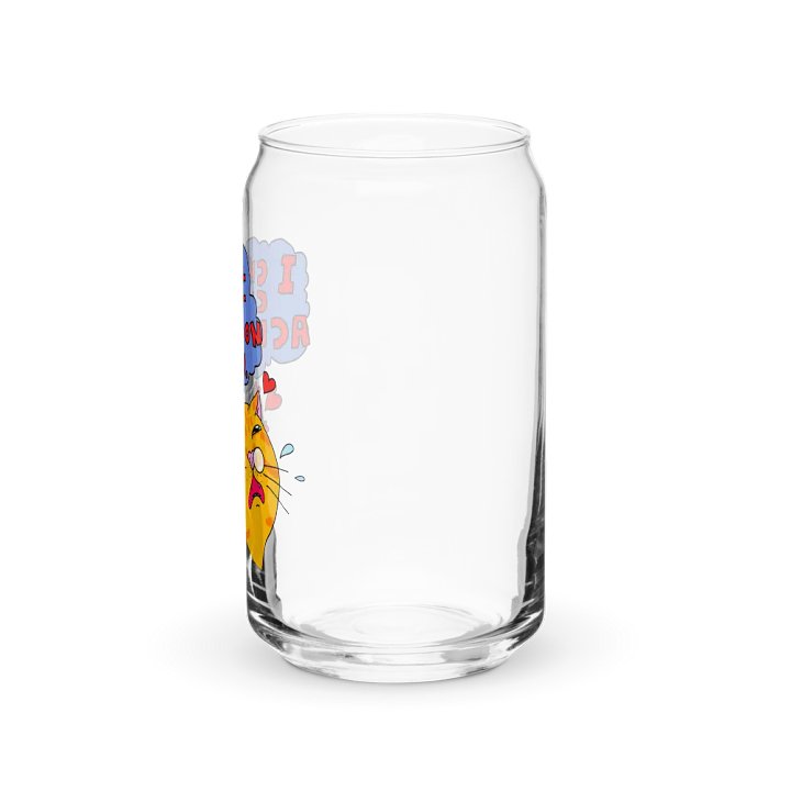 Achoo on You Orange Cat Can-Shaped Glass product image (2)