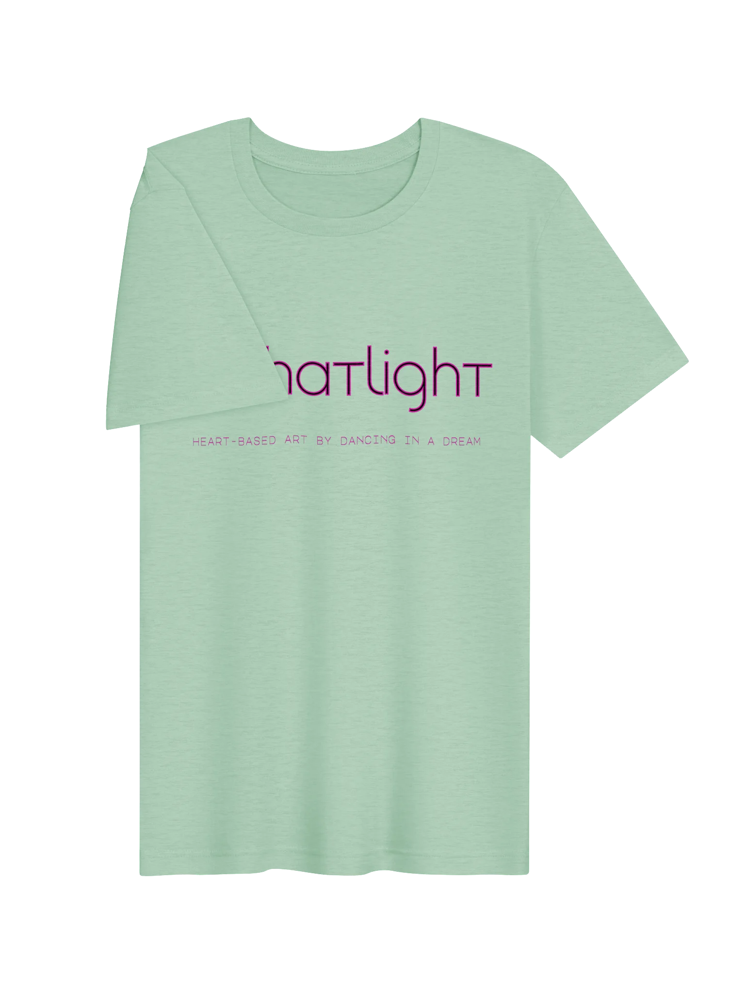 'be that light' pink tee product image (6)