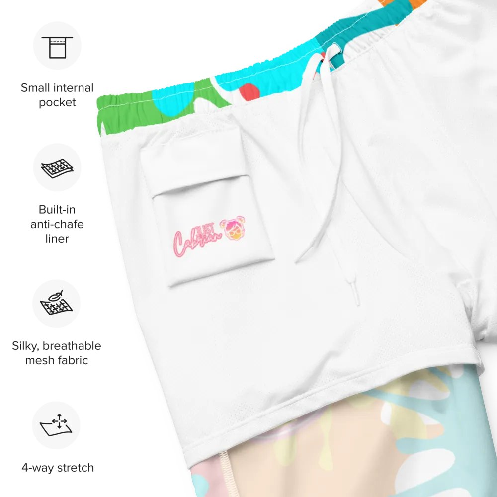 JustCabrian Splat! Print Swim Trunks product image (8)