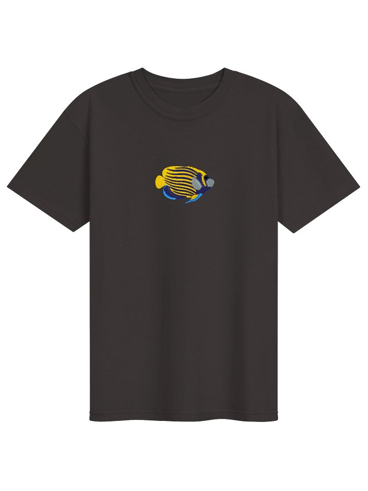 Emperor Angelfish Embroidered Shirt | Pomacanthus imperator Reef Fish Tee | Saltwater Aquarium Apparel product image (17)