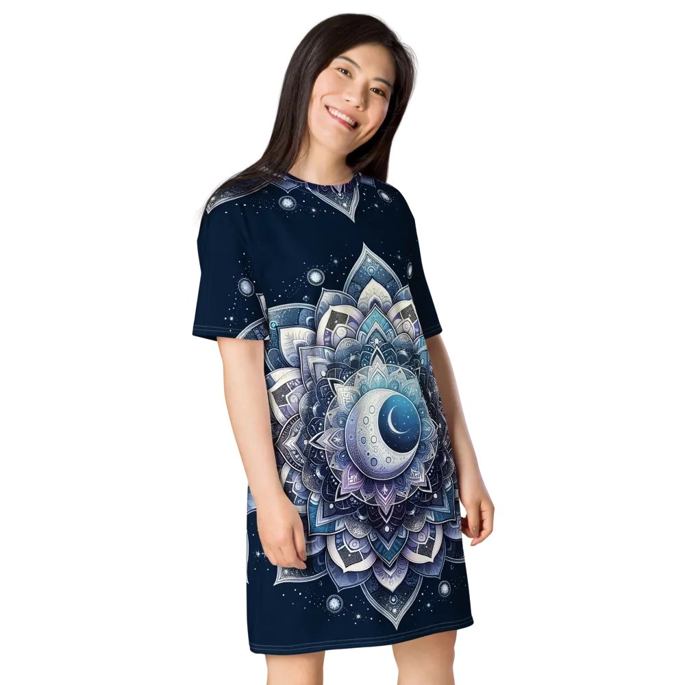 All-Over Print T-Shirt Dress product image (8)