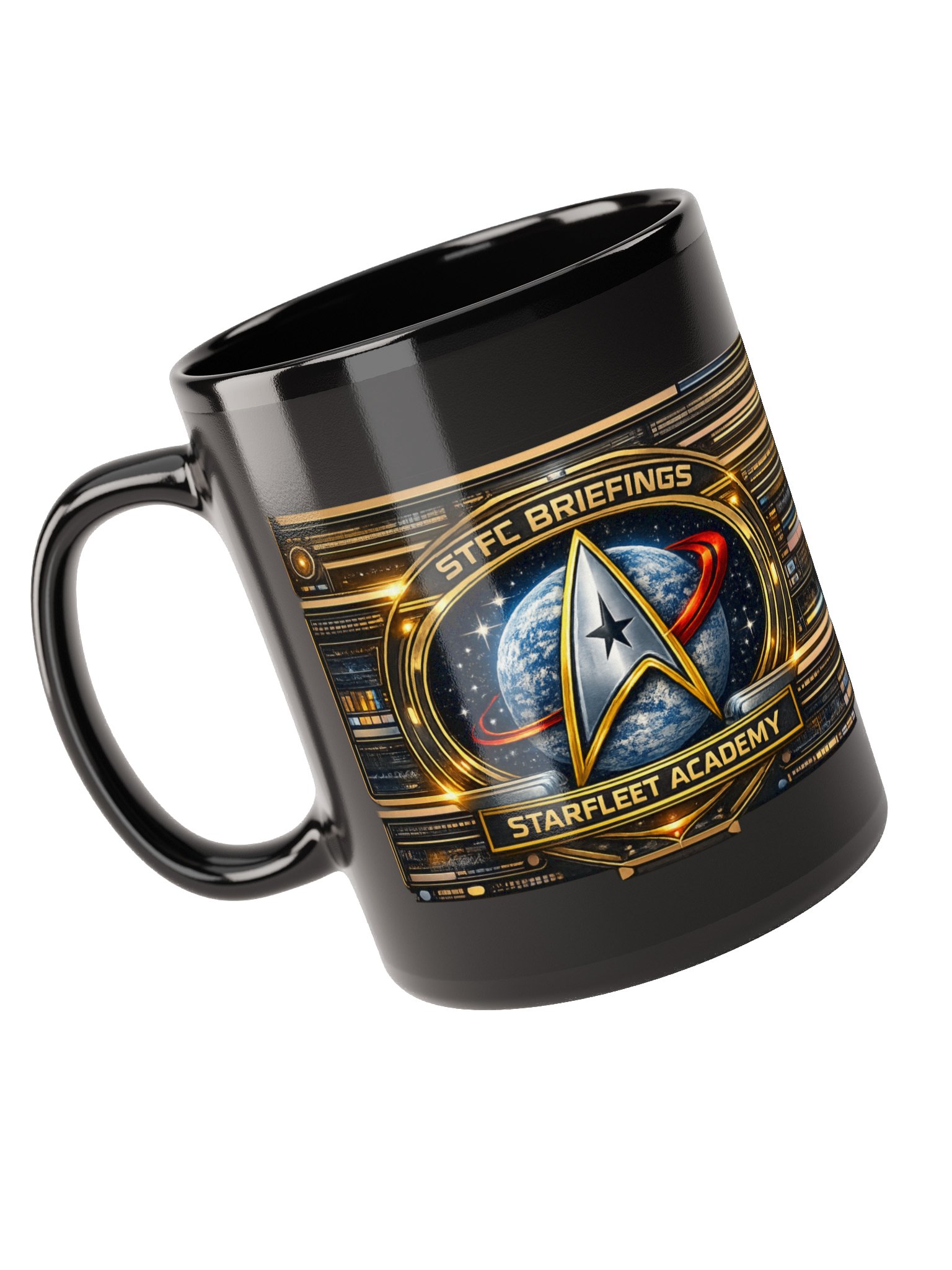 STFC Briefings Starfleet Academy Collection LCARS mug product image (9)
