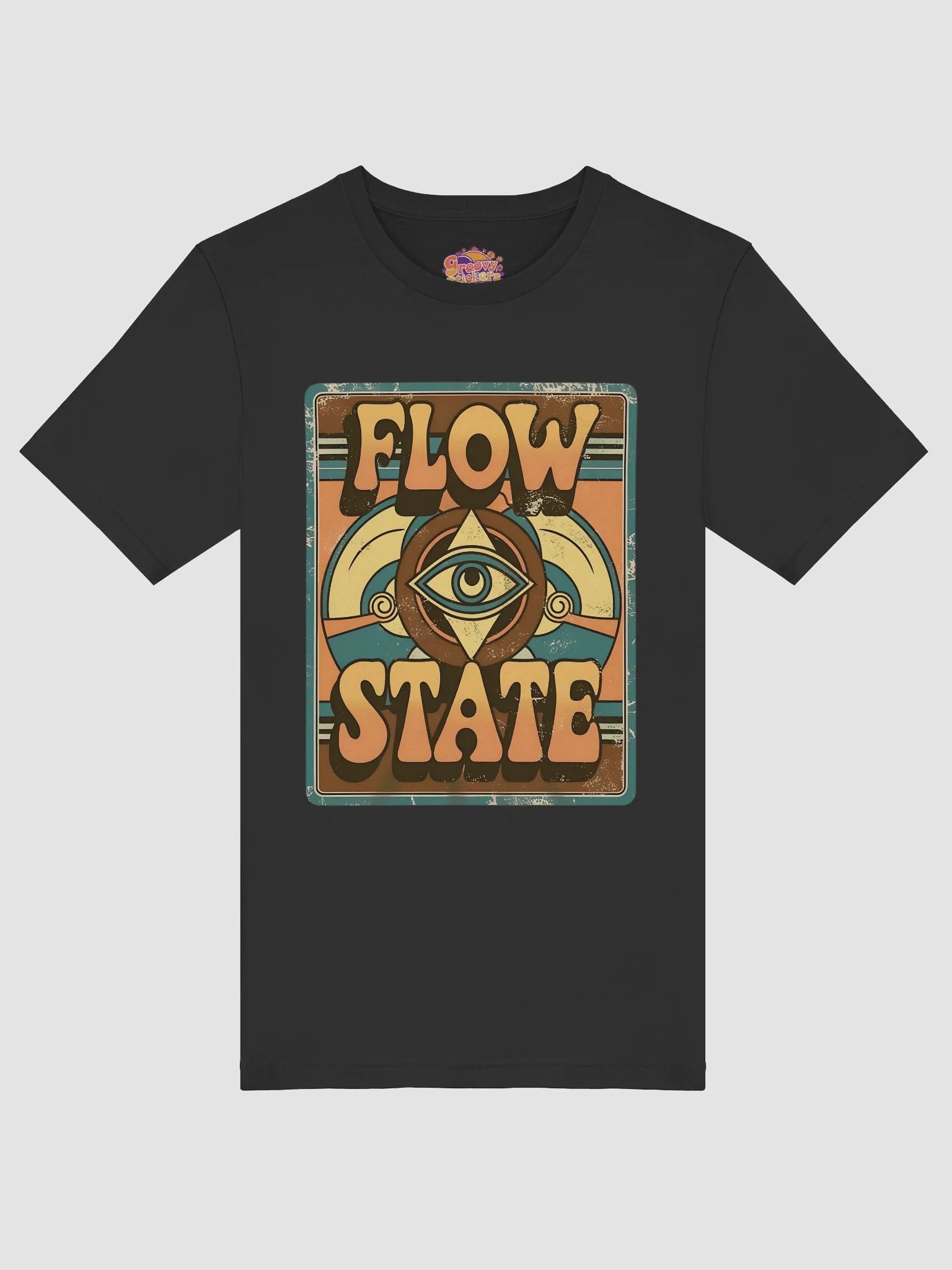 Psychedelic Flow State T-Shirt product image (3)
