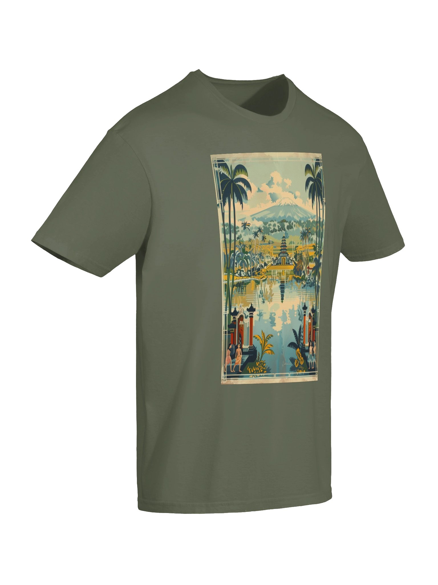 Vintage Tropical Volcano Escape Tee product image (7)