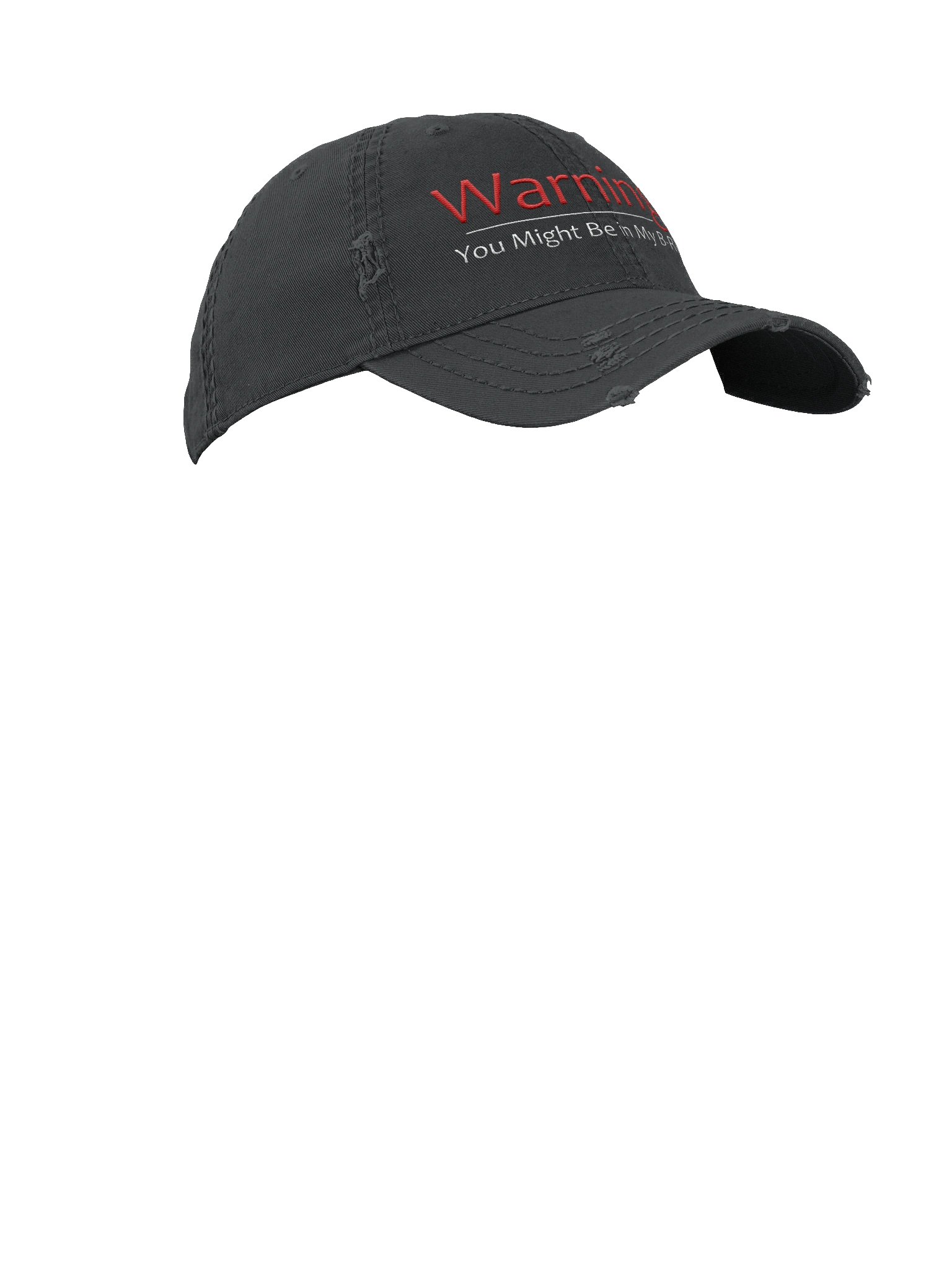 Warning B-Roll Distressed Hat product image (21)