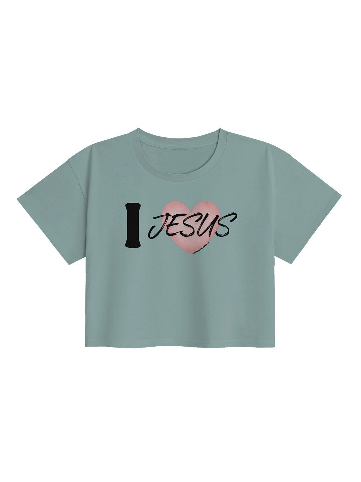 I Love Jesus Cropped Tee product image (1)
