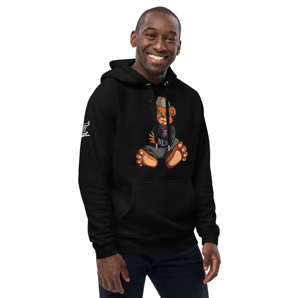 Sitting Bear Premium Eco Hoodie product image (12)