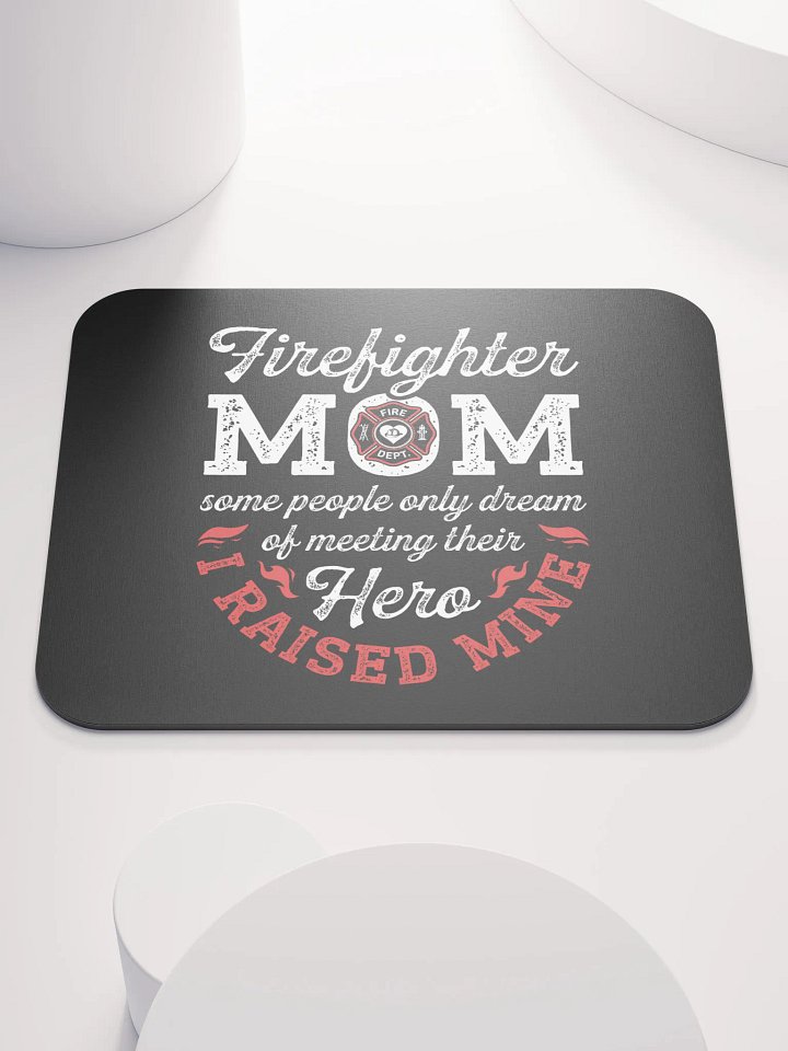 Firefighter Mom - Mouse Pad product image (1)