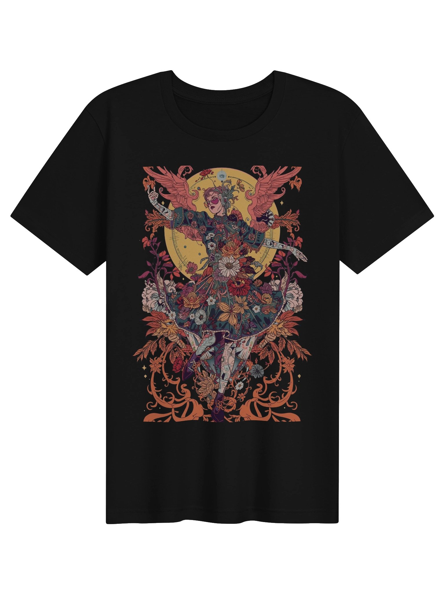 Ornate Floral Halo Supersoft Tee product image (1)