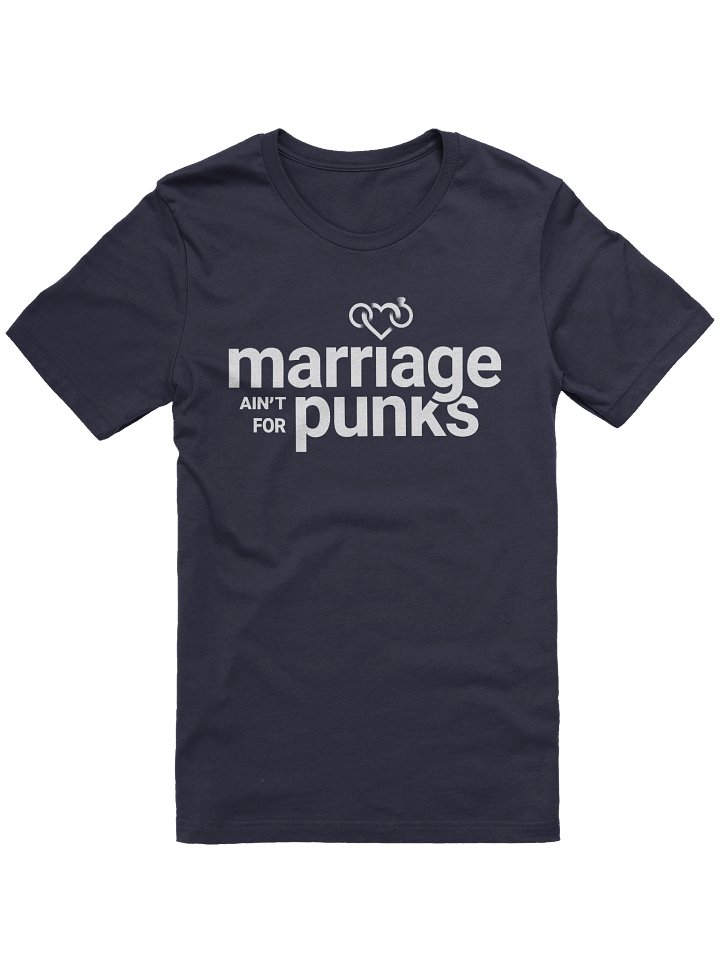 Navy Marriage Ain't For Punks Short Sleeve T-Shirt product image (1)