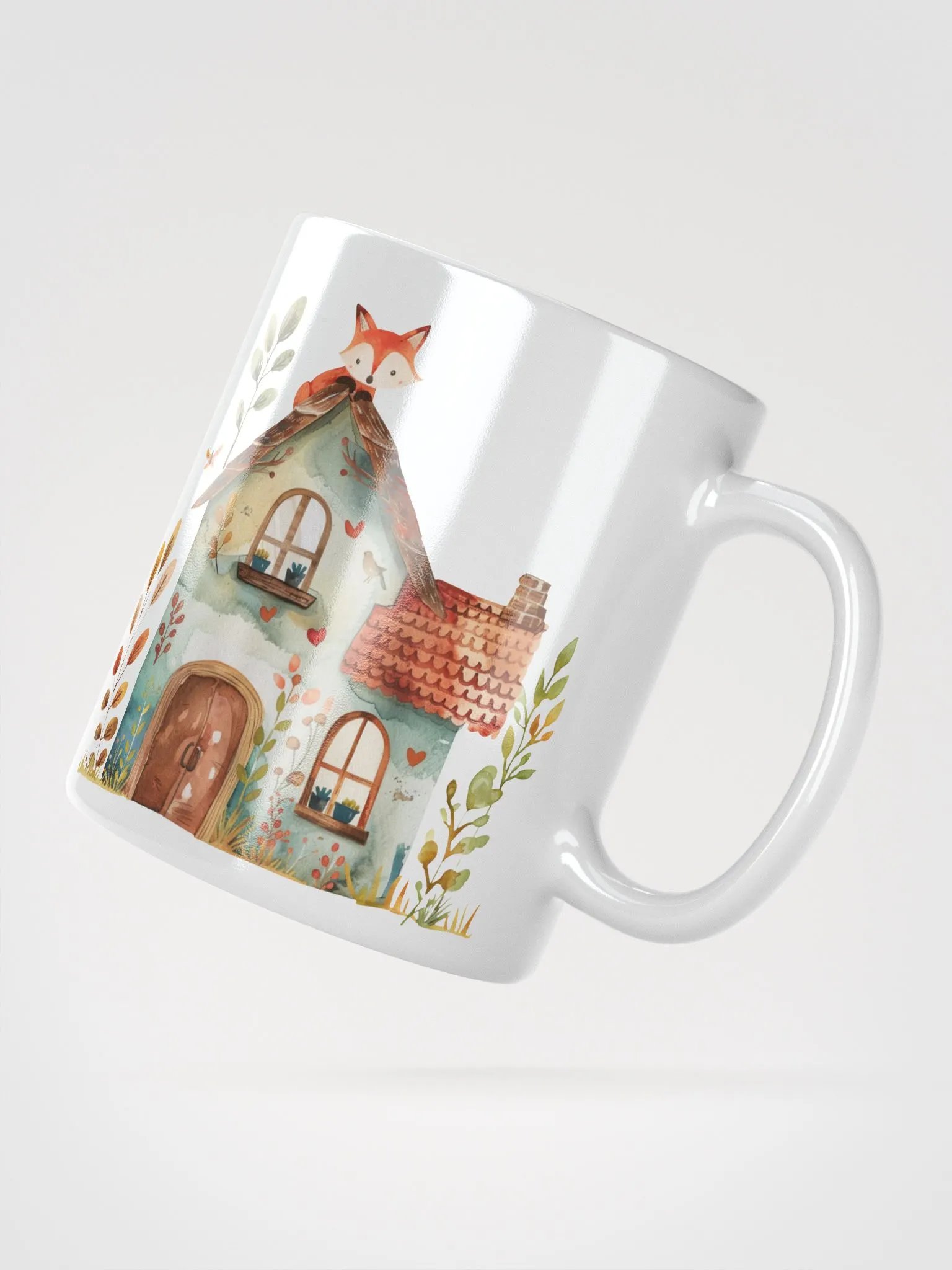 Autumn Fox Villa Ceramic Mug product image (4)