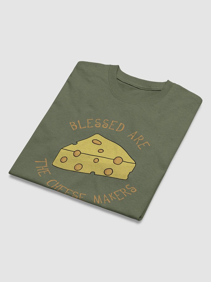 Blessed Are The Cheese Makers TeeGildan 5000 Gildan Heavyweight T-Shirt product image (2)