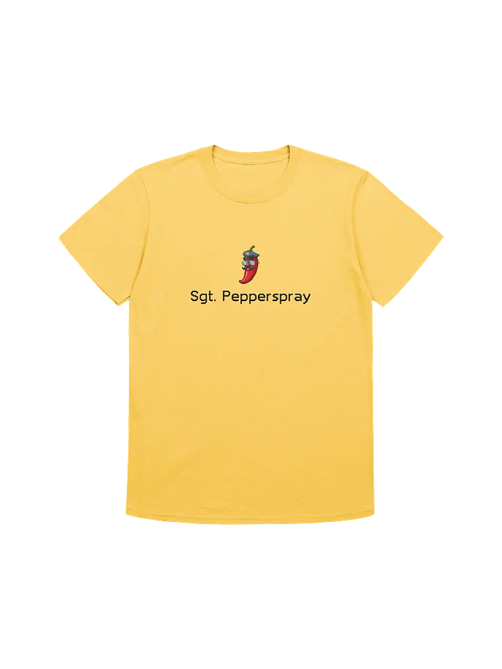 Sgt. Pepperspray Yellow T-Shirt product image (1)