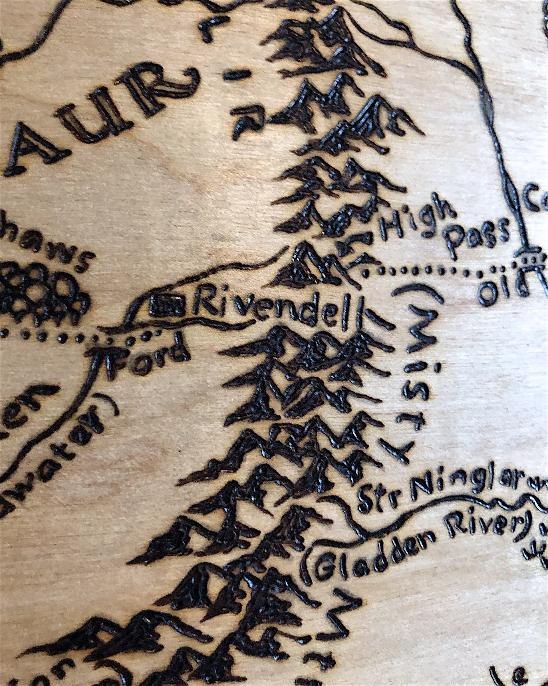 Middle Earth Map - 2' x 3' product image (6)