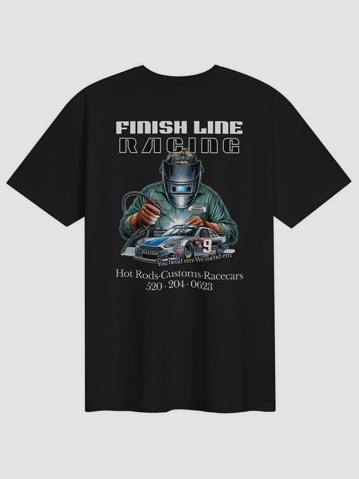 Brian Brown/Ron Finish Line Racing front/back print product image (2)