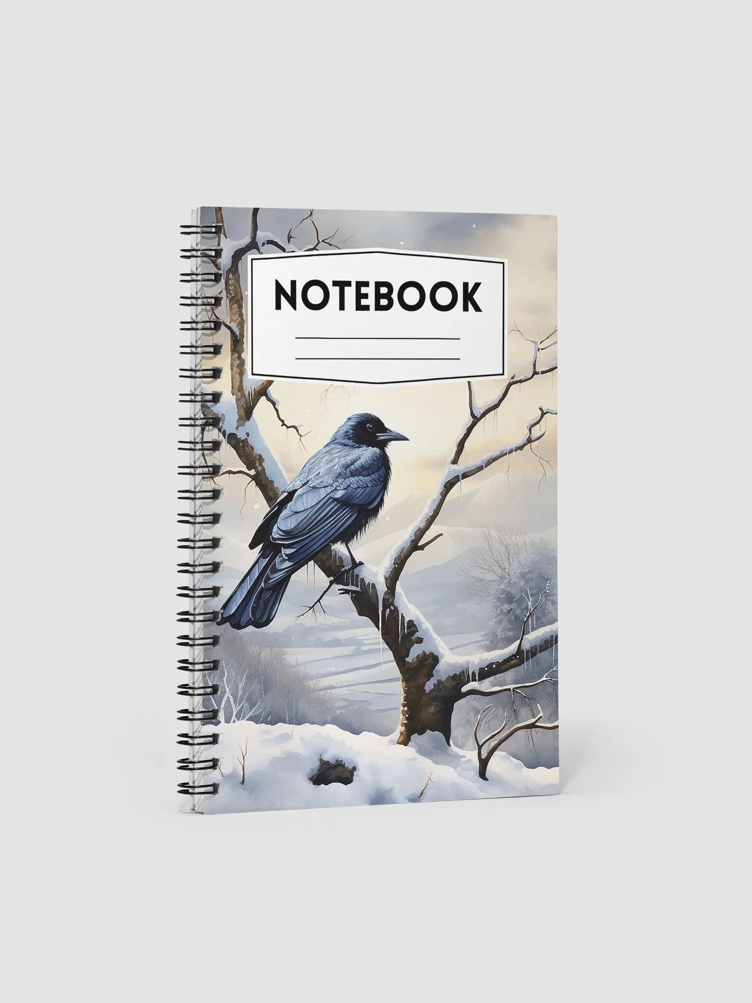 Crow's Winter Wonderland Notebook product image (1)