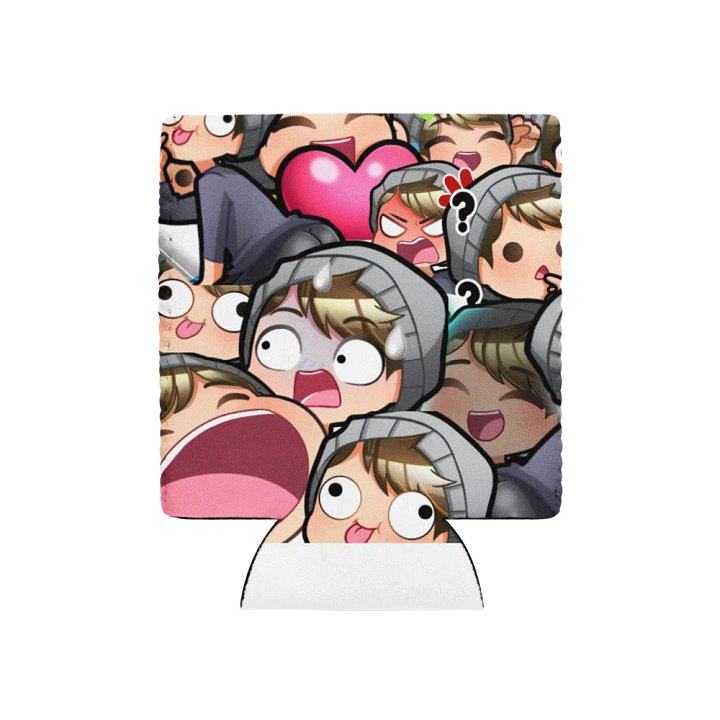 Dreamer Emoticon Gamer Can Cooler product image (1)