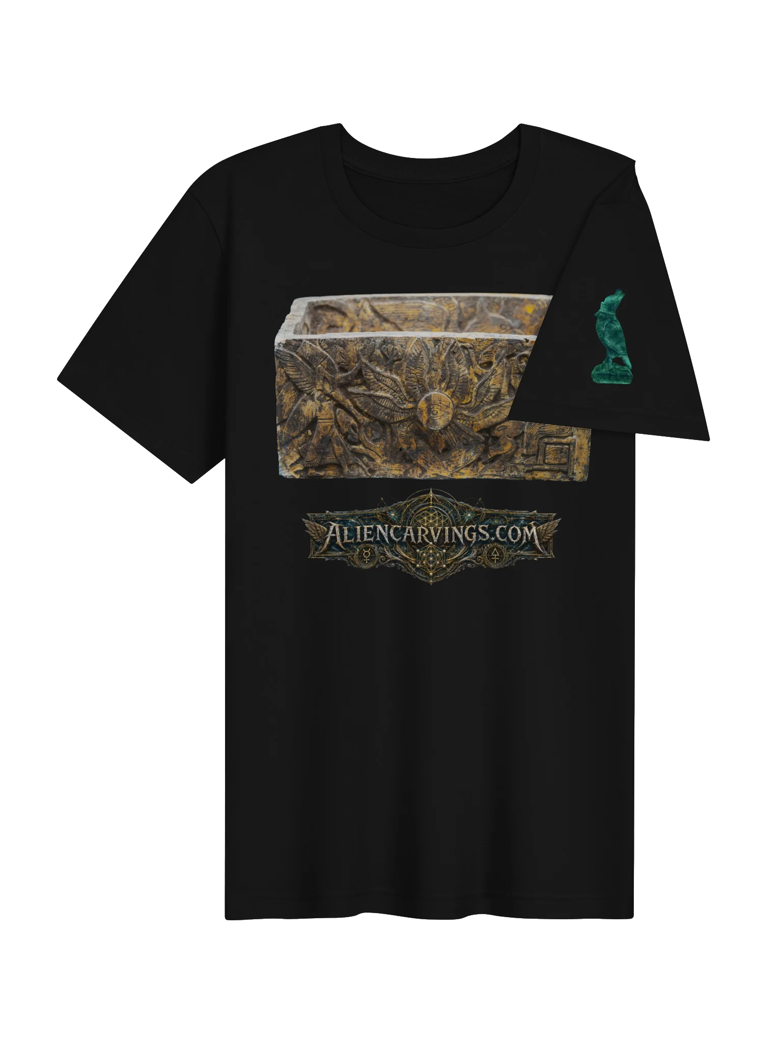 Aliencarvings.com Seraphim Supremacy Black T-Shirt product image (4)